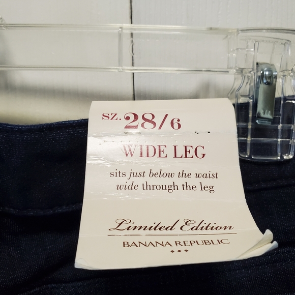 Banana Republic Jeans NWT Size 6/28 - Picture 8 of 10